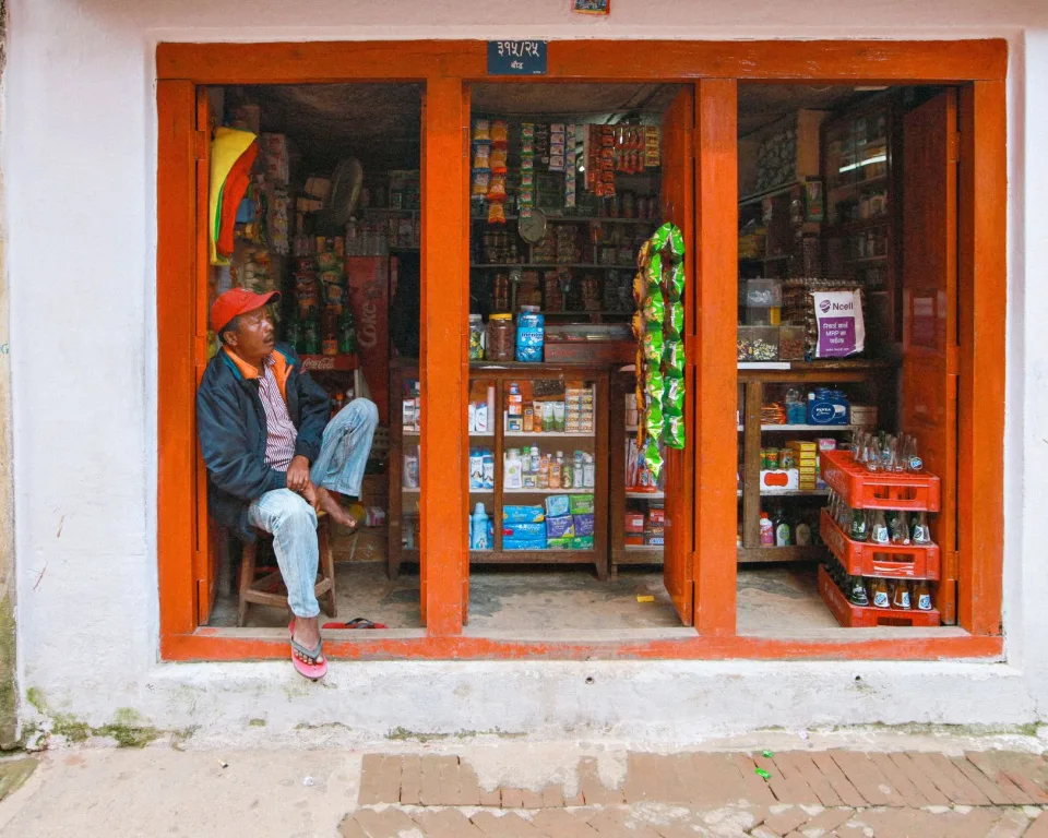 Kệ gạo và nước mắm